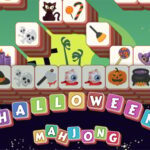 Tuiles de Mahjong d’Halloween